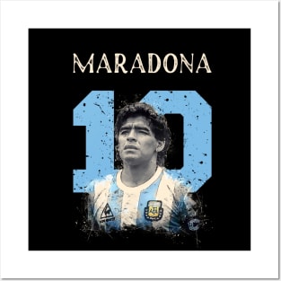 Diego Maradona Posters and Art